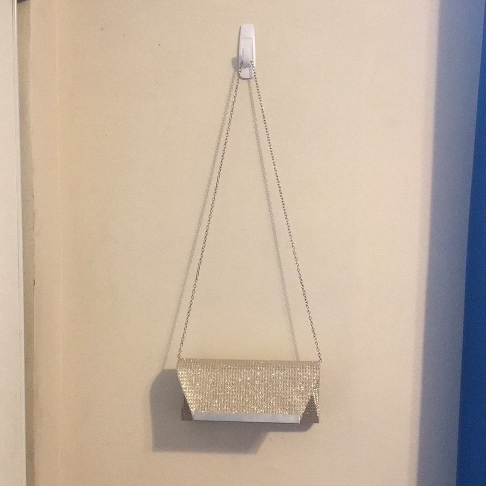 Gold handbag